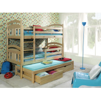 Кровать Айова 3-х ярусная