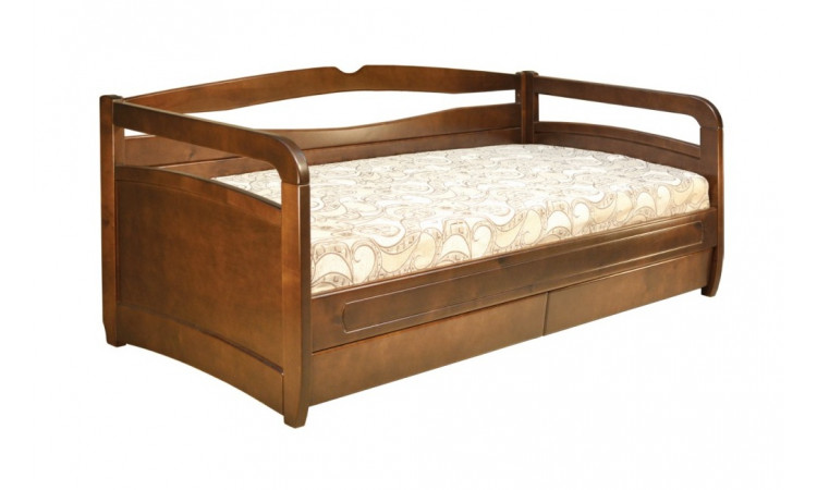 Кровать Омега-12 детская из массива березы