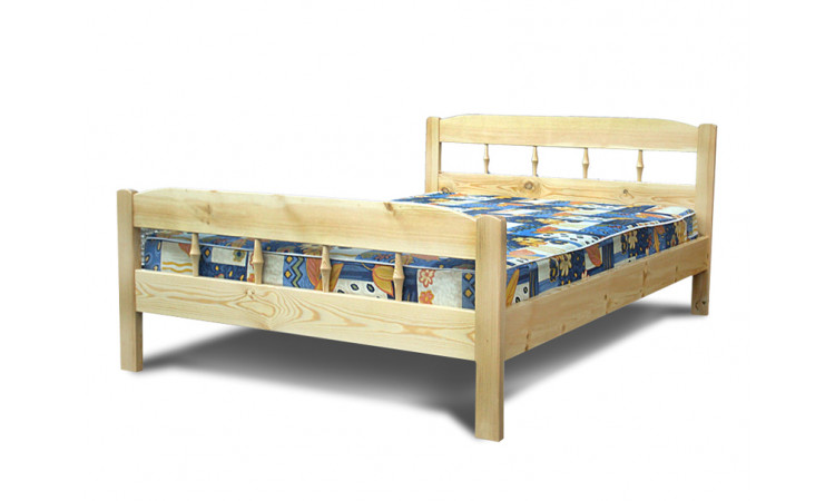 Кровать Дачная из массива березы