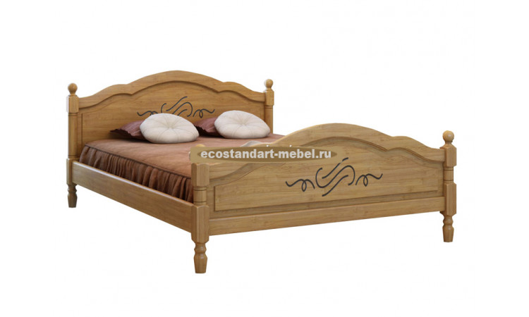 Кровать Лама из массива березы