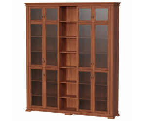 Книжный шкаф Верди 249 из массива