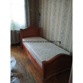 Кровать Европа,цвет мокко-2