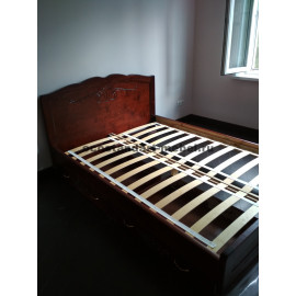 Кровать Муза,старый орех-3