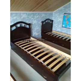 Кровать Джулия,цвет,классический орех-3