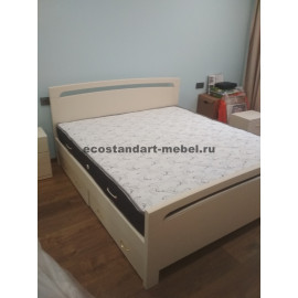 Кровать Бали,слоновая кость