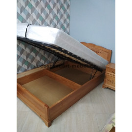 Кровать Муза с ПМ,старый орех-2